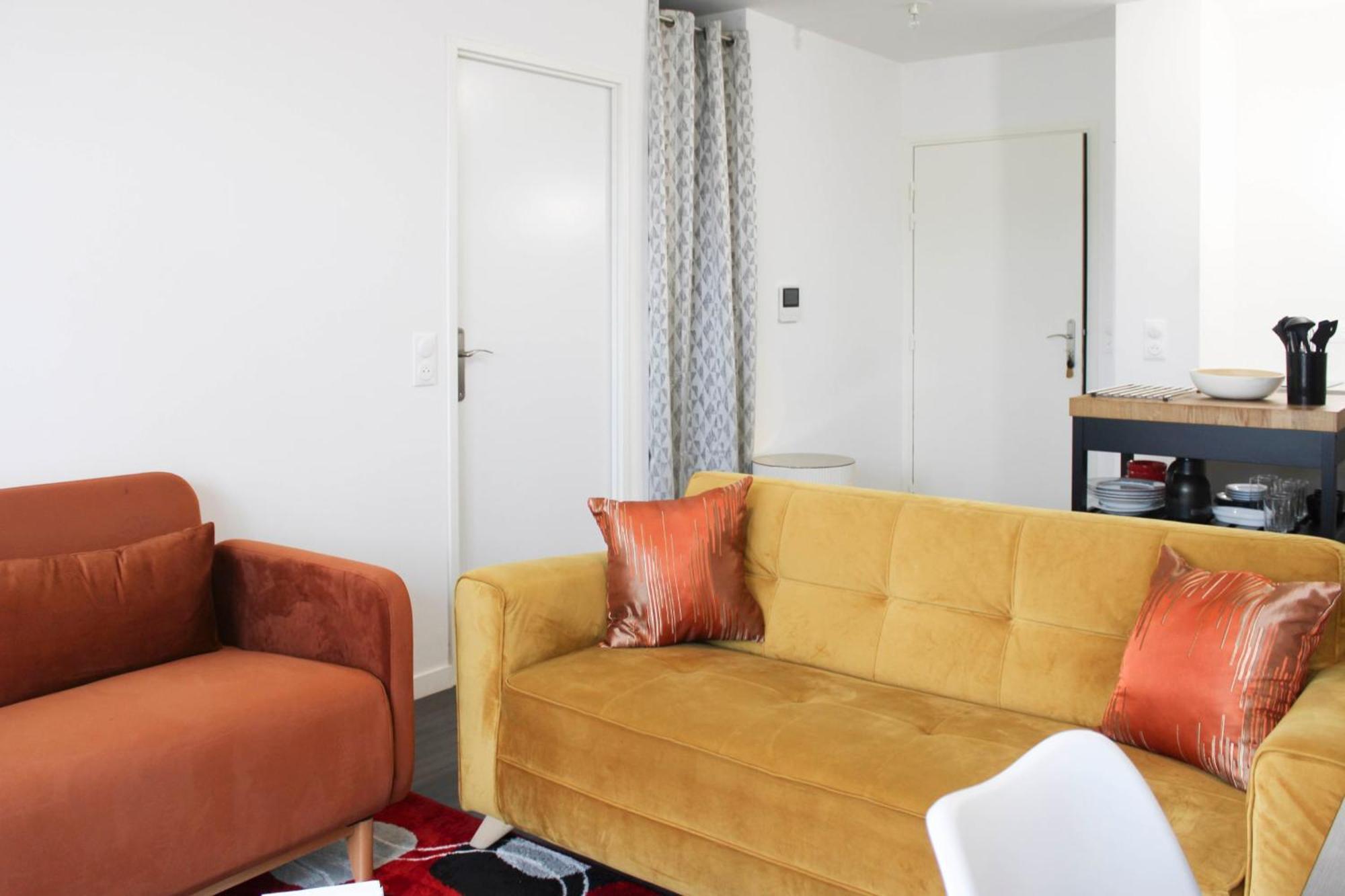 Charming T2 Near The Basilica Of Saint-Denis 아파트 외부 사진
