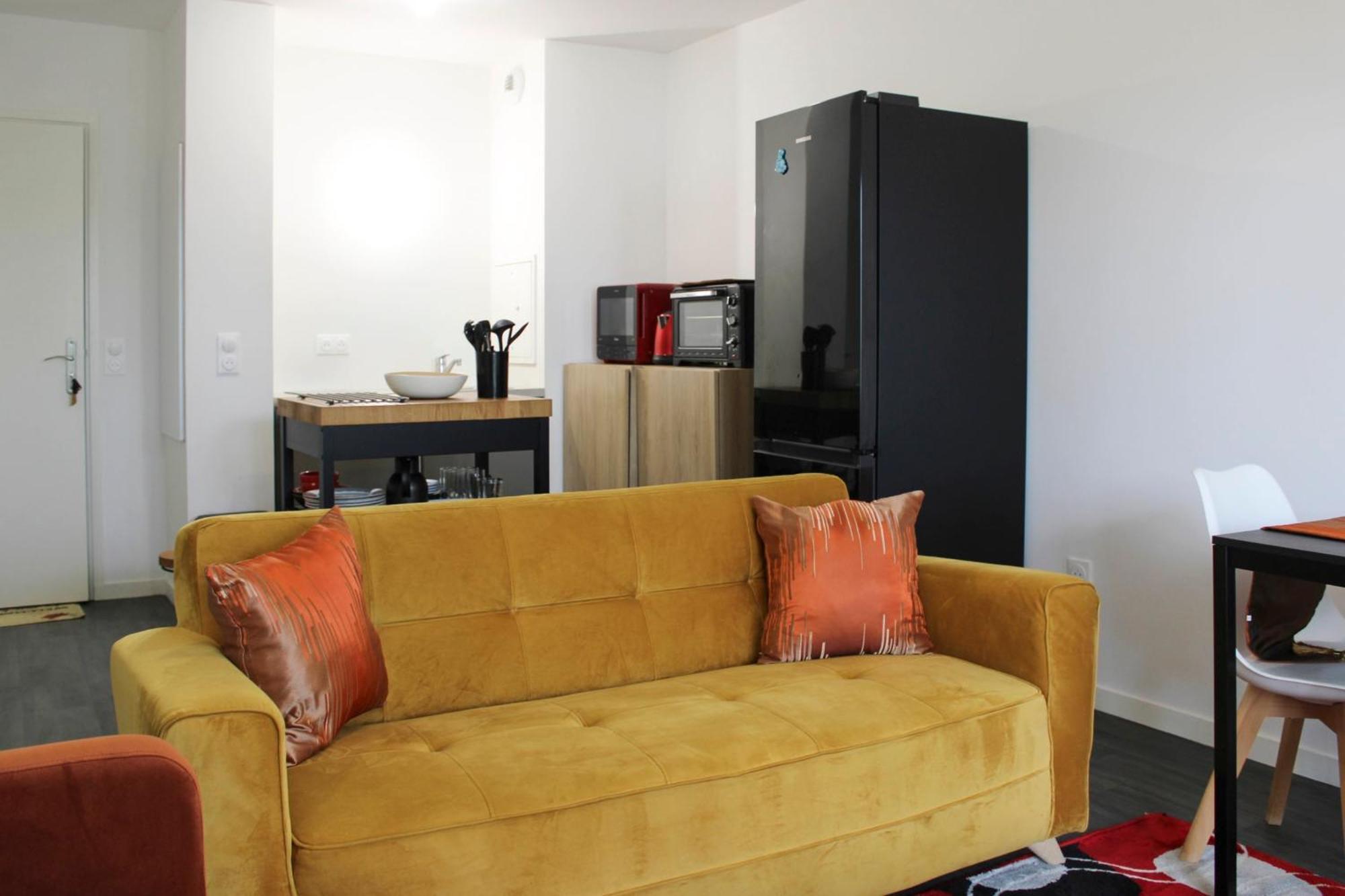 Charming T2 Near The Basilica Of Saint-Denis 아파트 외부 사진